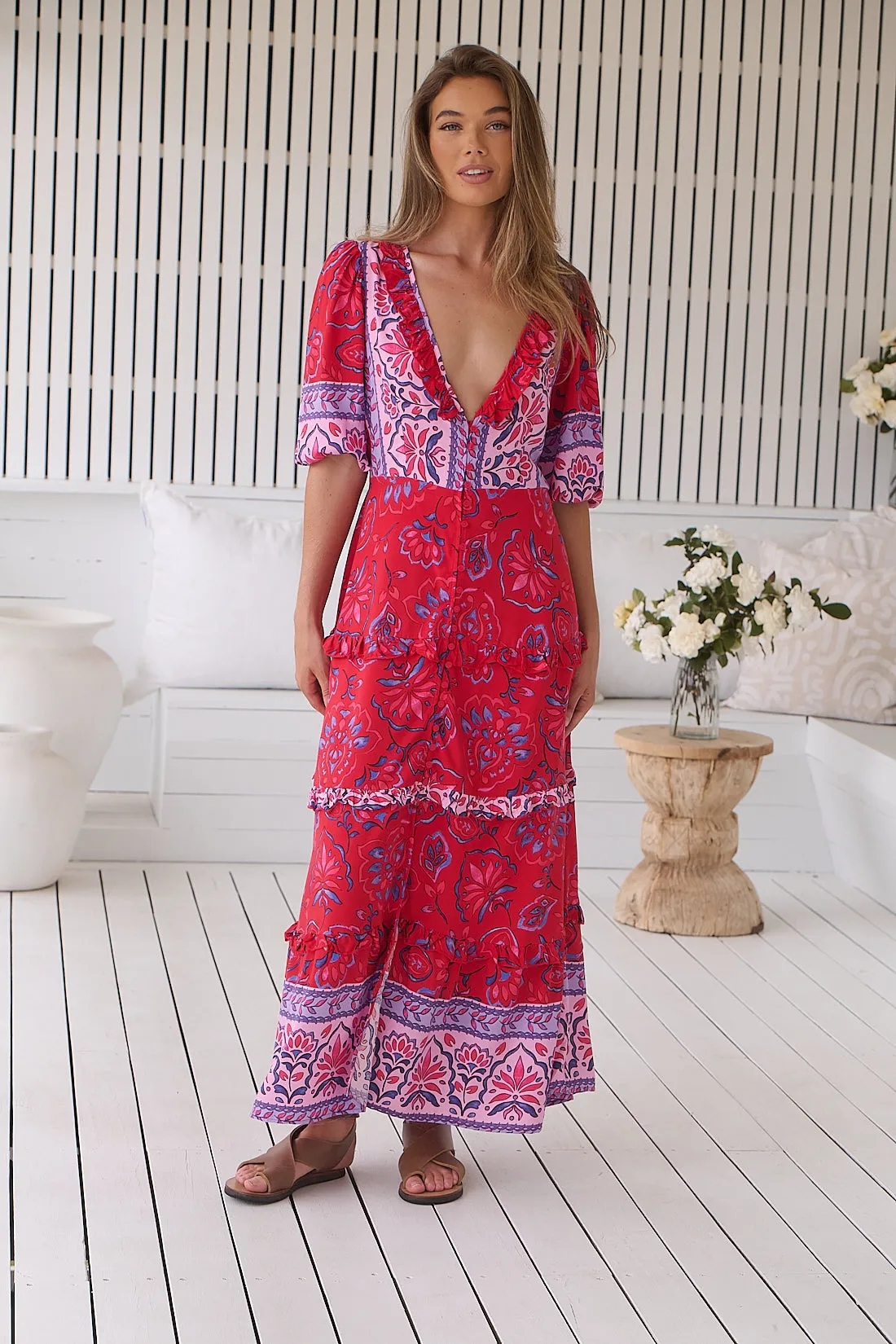 Alina Maxi Dress -  Florian