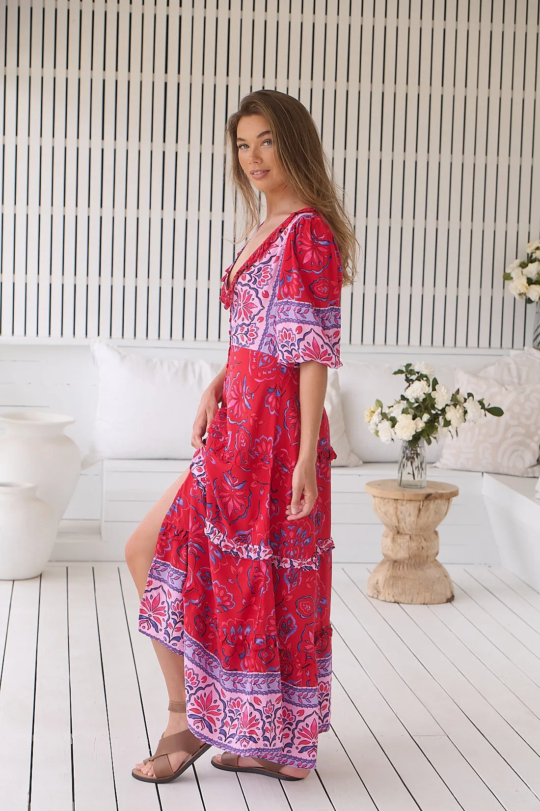 Alina Maxi Dress -  Florian