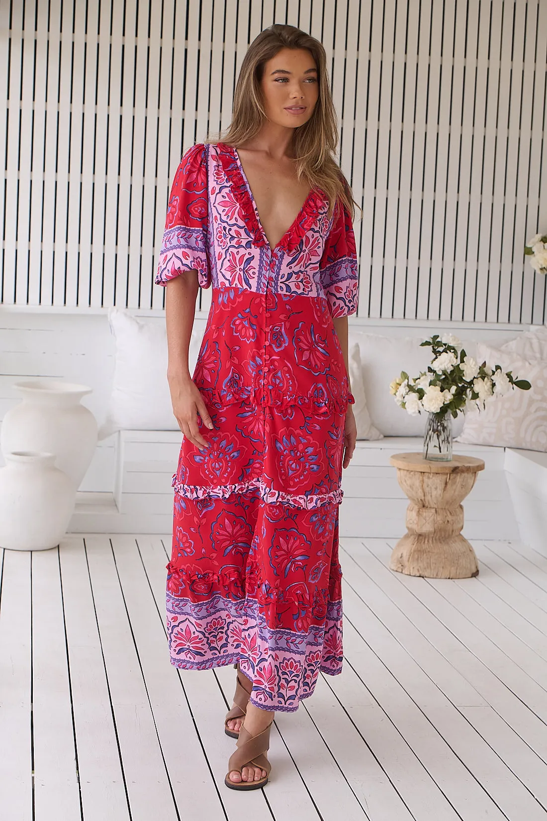 Alina Maxi Dress -  Florian