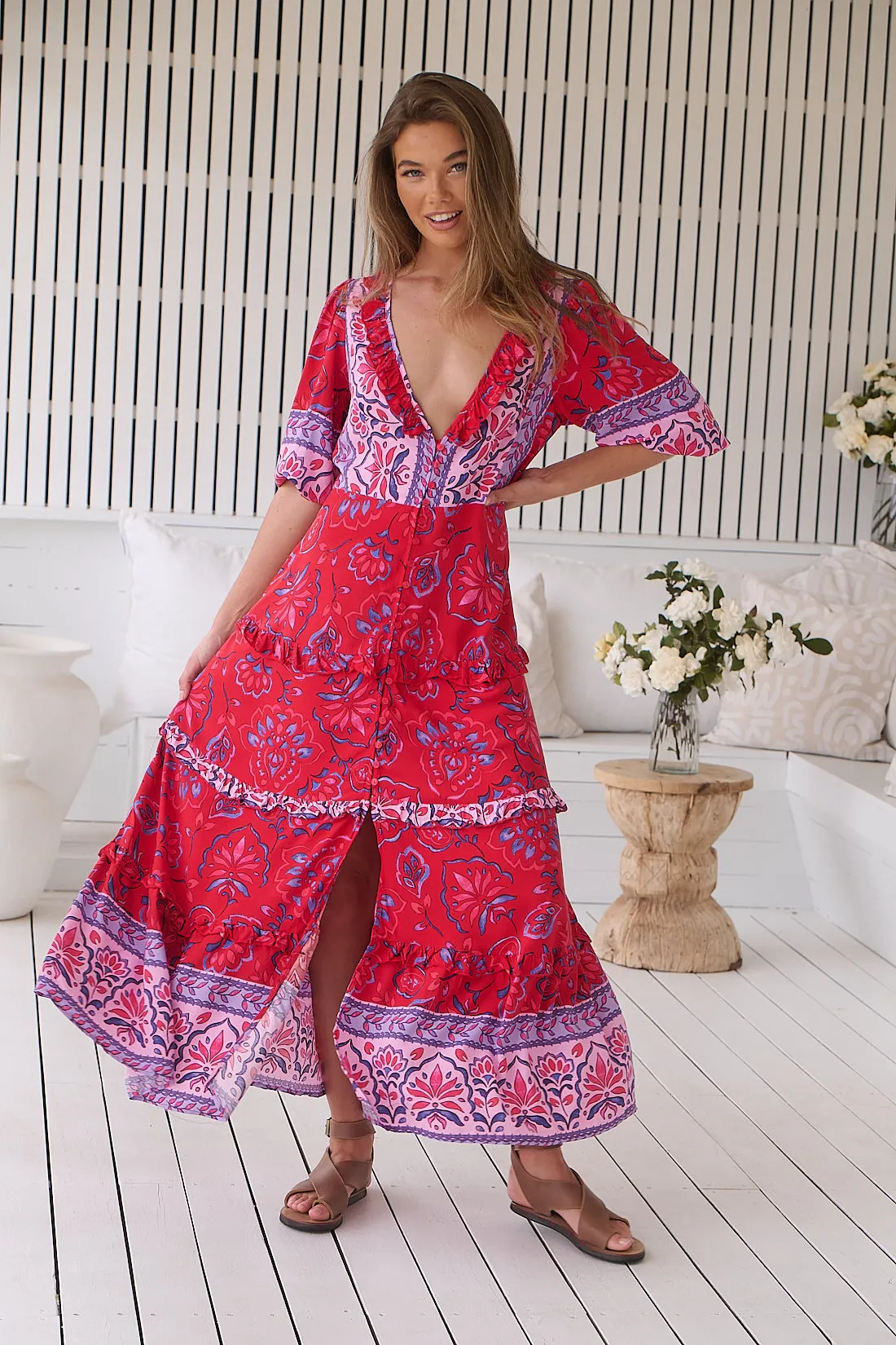 Alina Maxi Dress -  Florian