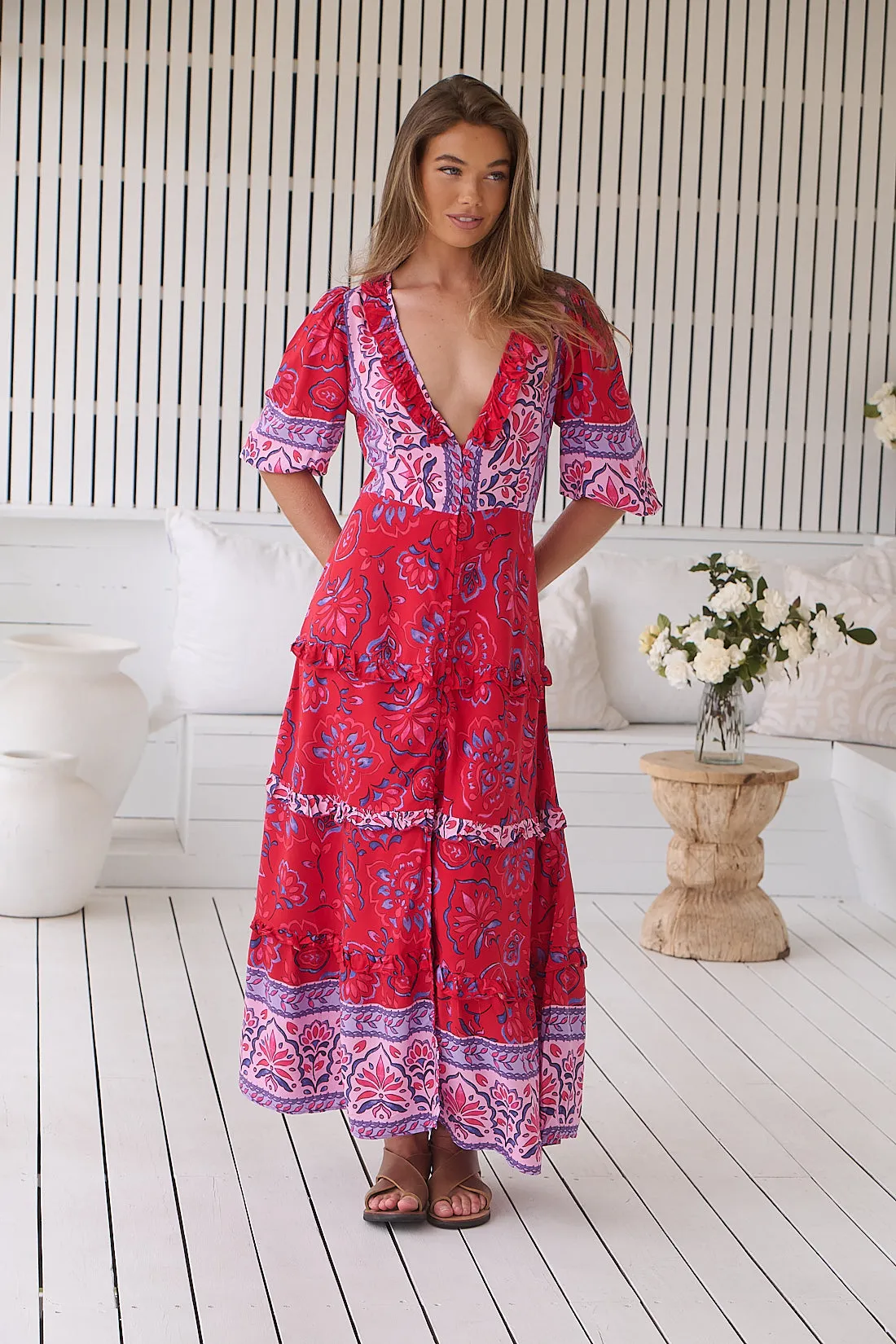 Alina Maxi Dress -  Florian