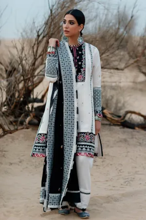 AVIZEH (ZL22-15 B) | Zaha Summer Lawn Collection 2022 | Unstitched Embroidered Lawn Suits