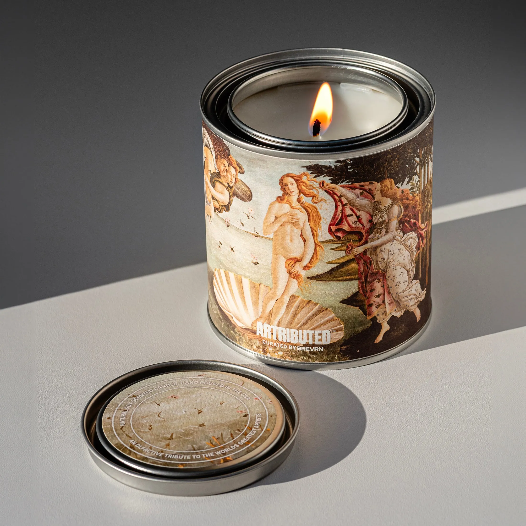 Botticelli The Birth of Venus Candle