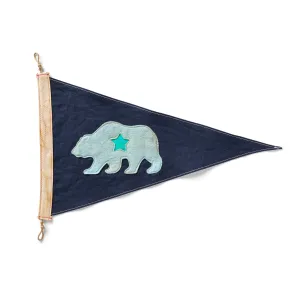 CA Bear Flag - Blue