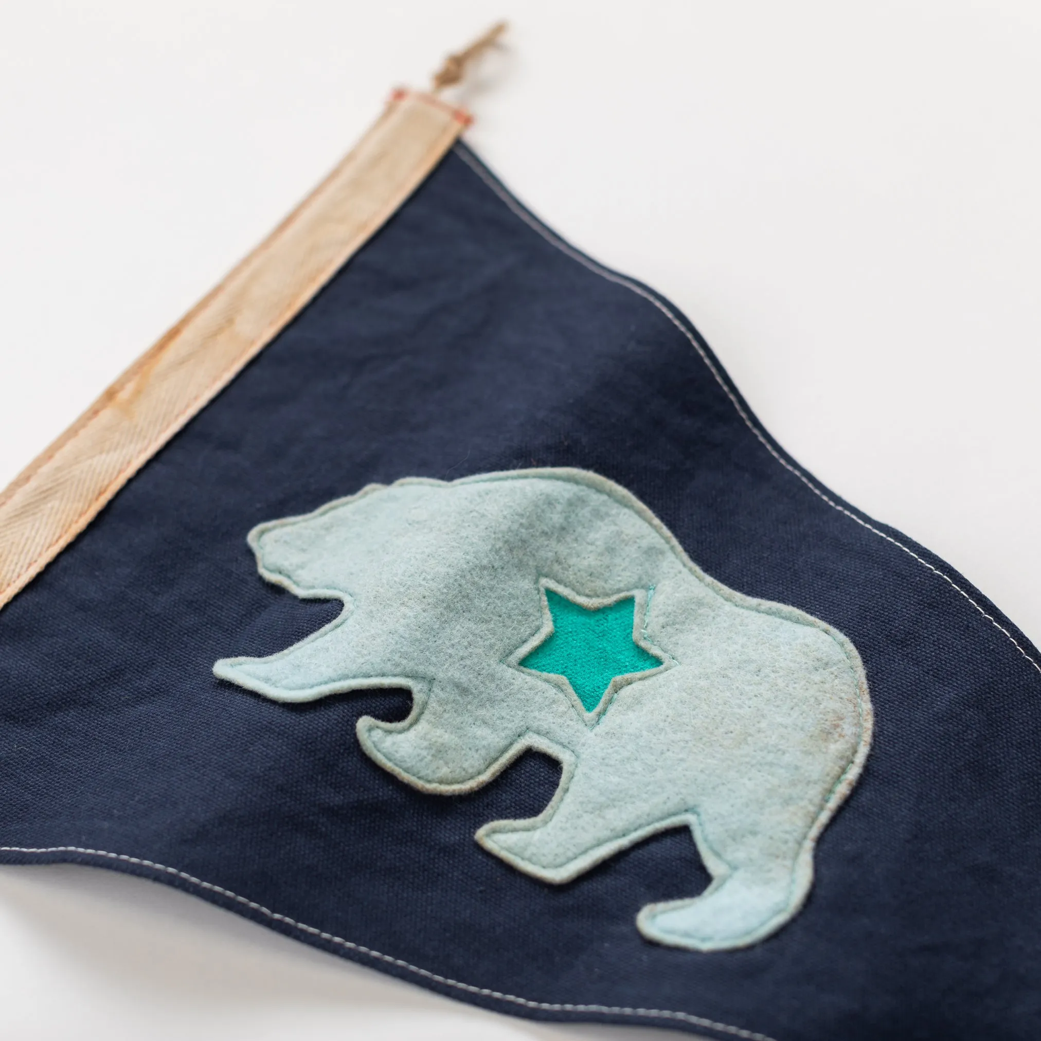 CA Bear Flag - Blue
