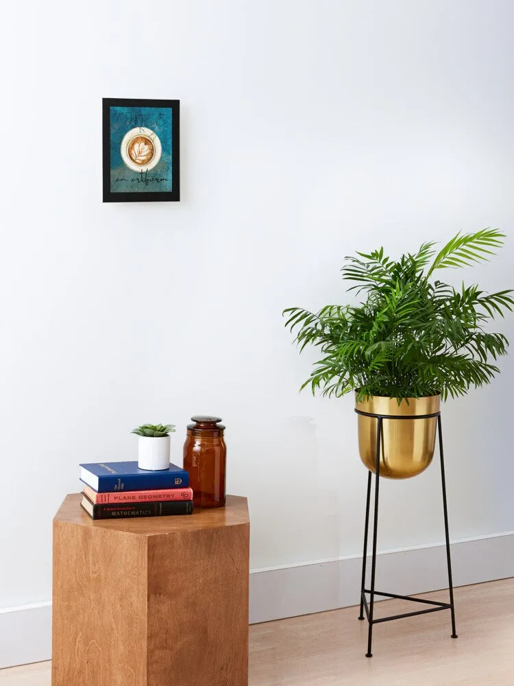 Canvas Print-Coffee is an Artform