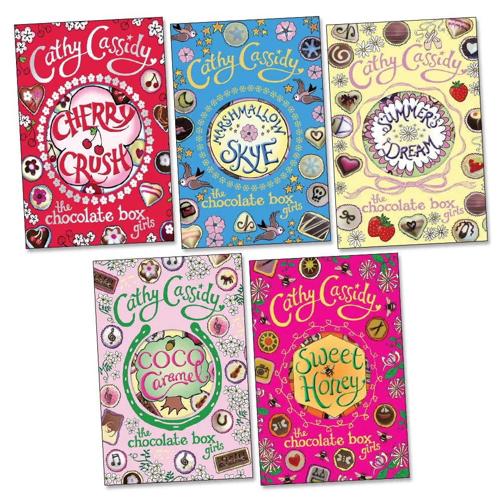 Chocolate Box Girls Collection Cathy Cassidy 5 Books Set