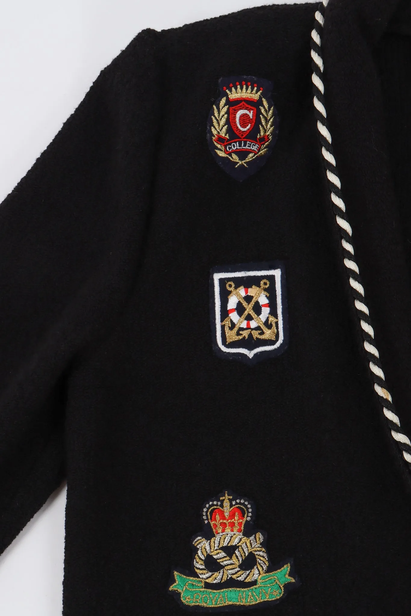 Collegiate Crest Appliqué Jacket