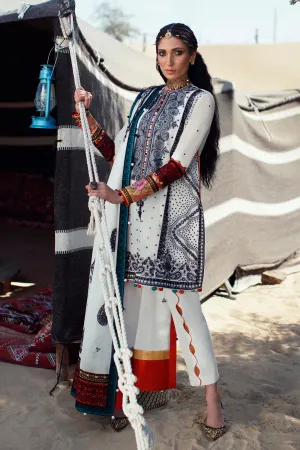 EL22-05 A (REEM)  | Elan Lawn 2022 | Unstitched Embroidered Lawn Suit