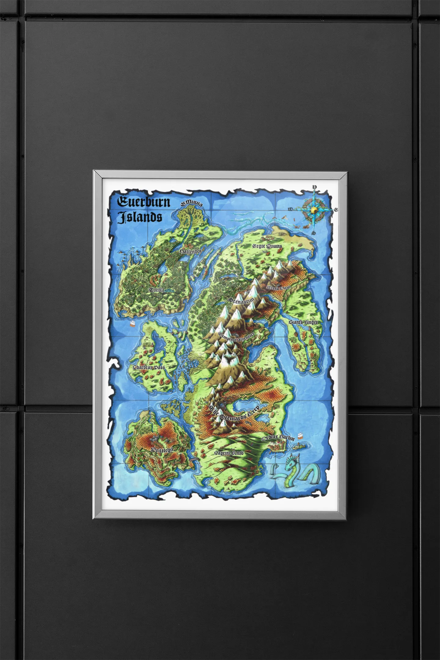 Everburn Islands Map