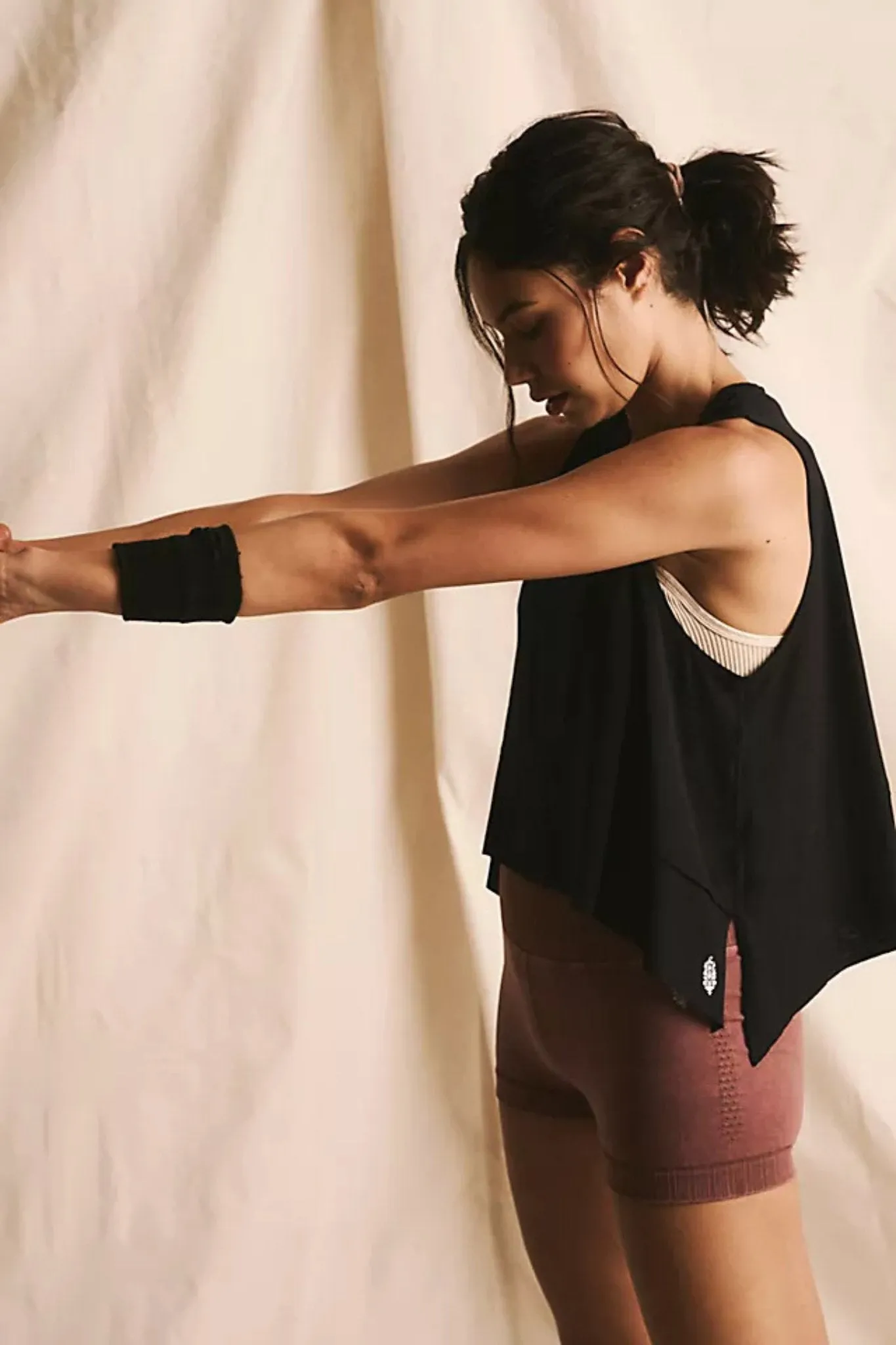 Free People: Tempo Tank in Black