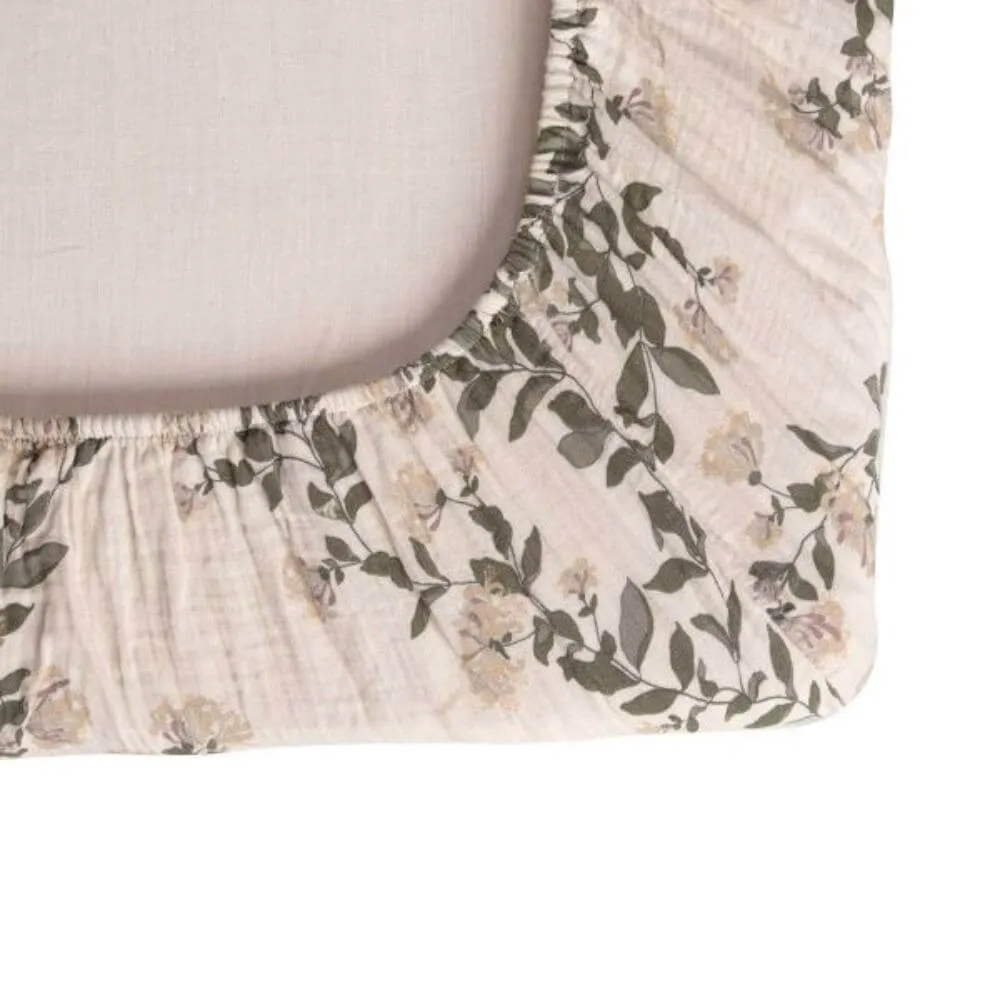 Garbo & Friends Honeysuckle Cot Fitted Sheet