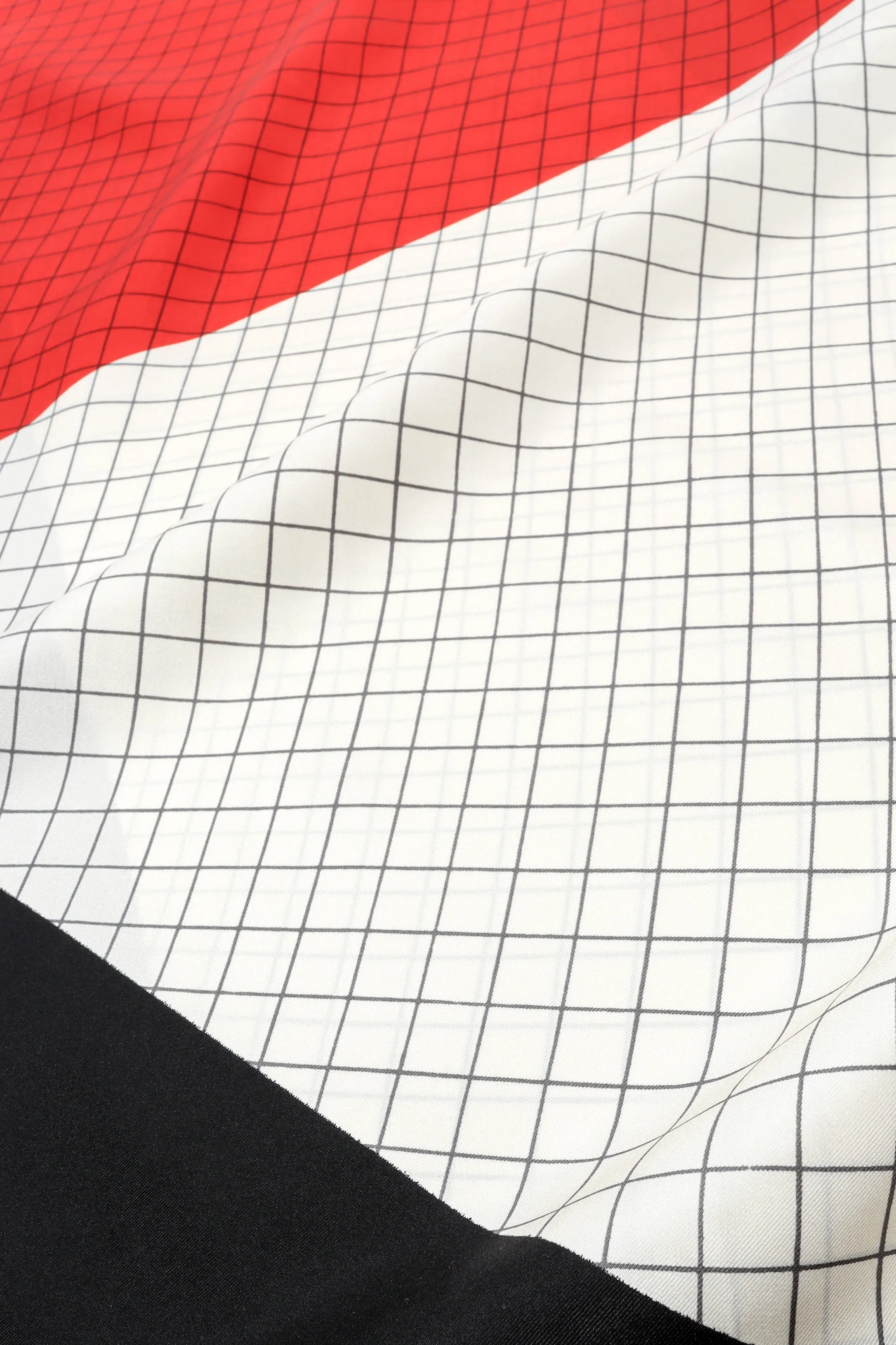 Geometric Scarf Top