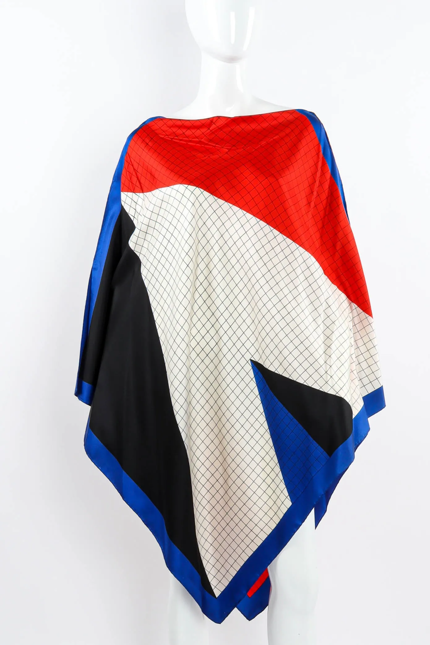 Geometric Scarf Top