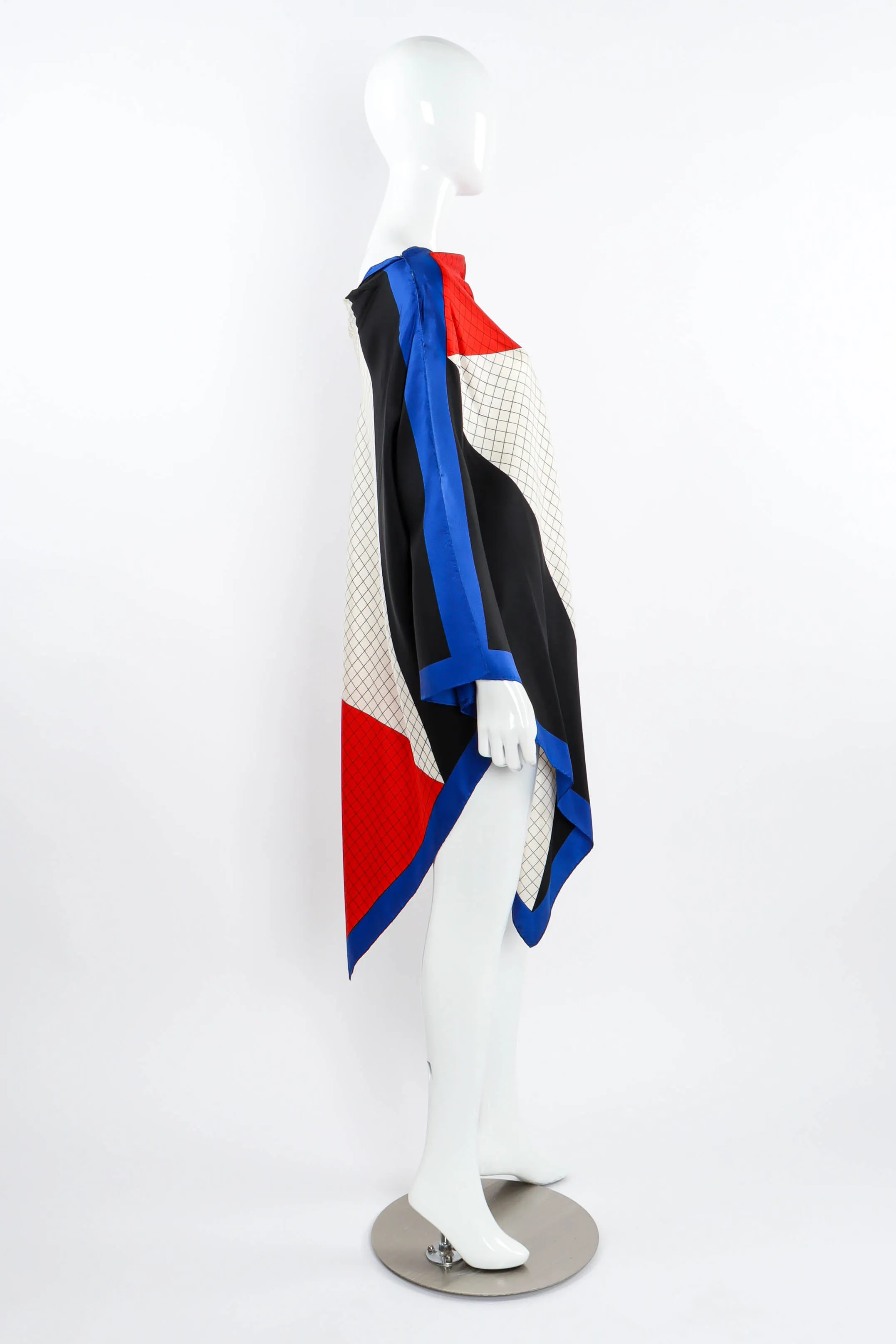 Geometric Scarf Top