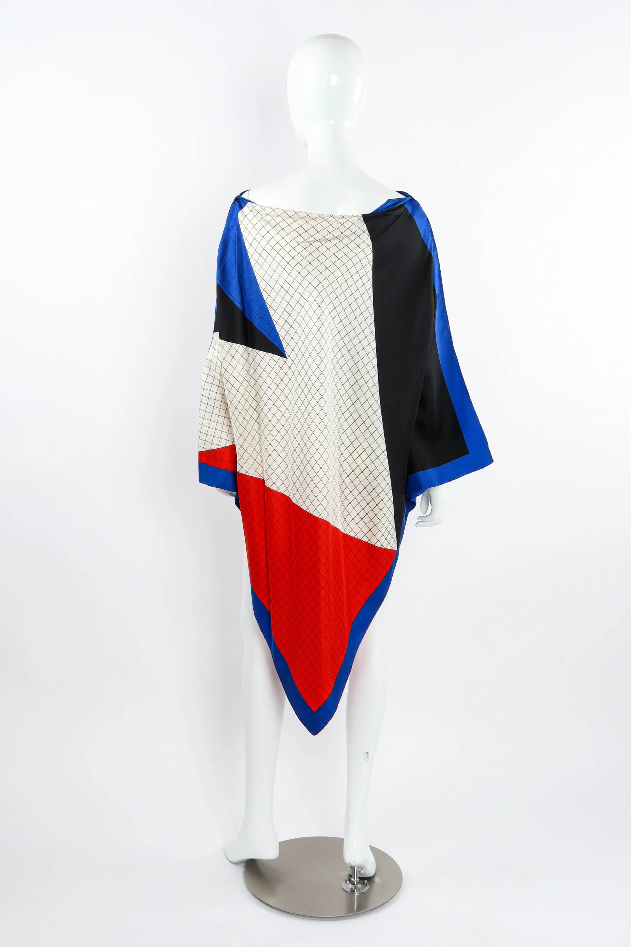 Geometric Scarf Top