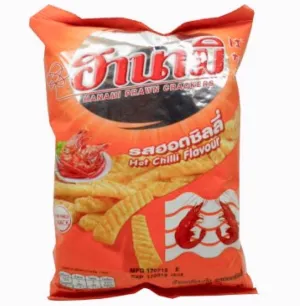 Hanami Hot Chilli Prawn Crackers 60g