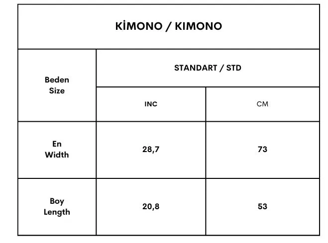 Happy White Bat Pattern Mini Kimono