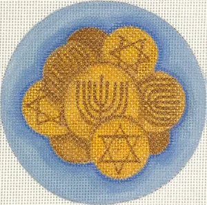 JM-06: Gelt – golds on light blue