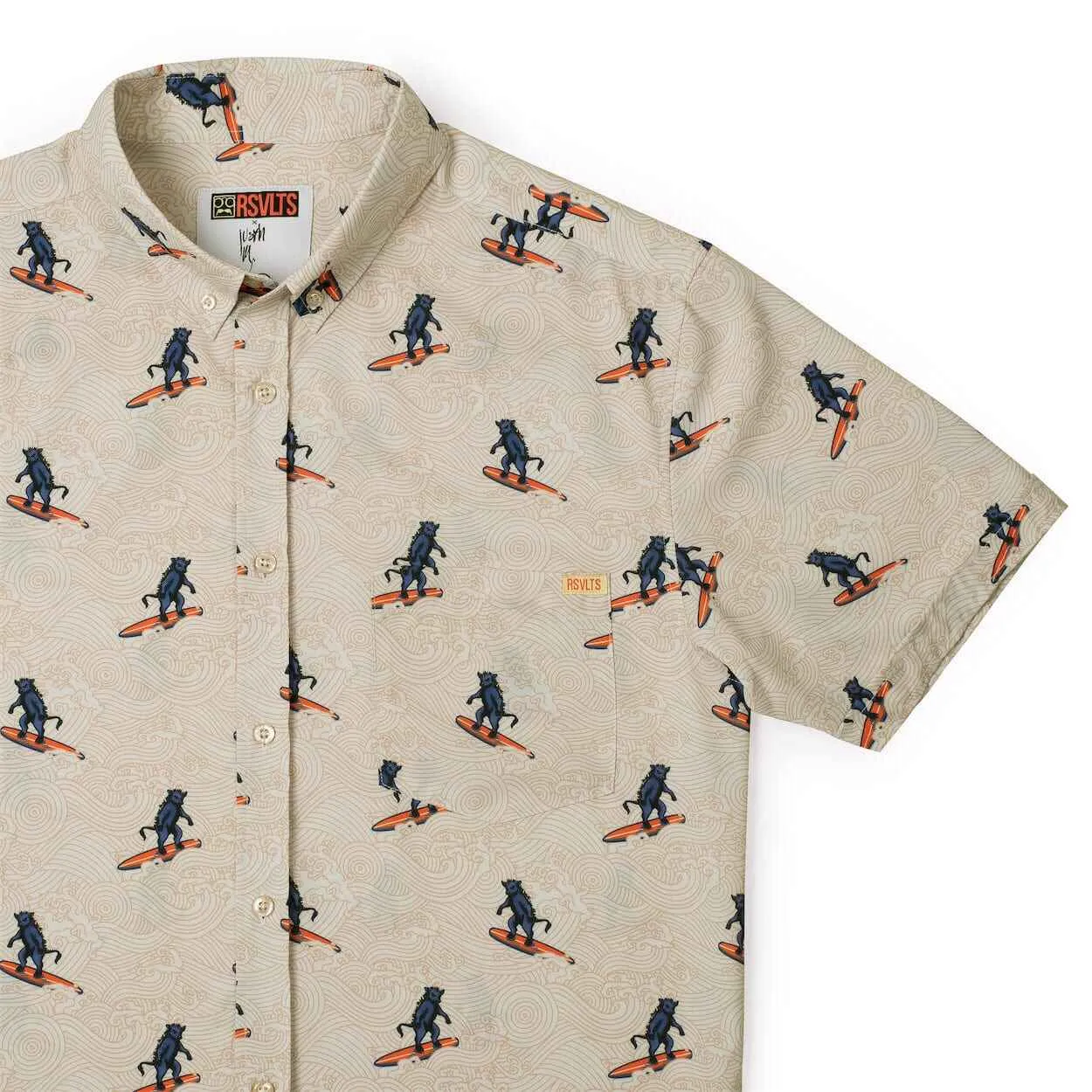 Justin Warner "Surf ‘n’ Turf" – KUNUFLEX Short Sleeve Shirt