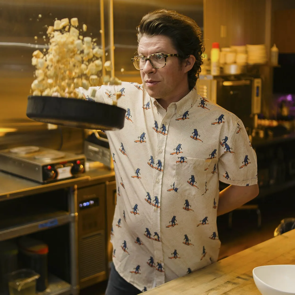 Justin Warner "Surf ‘n’ Turf" – KUNUFLEX Short Sleeve Shirt