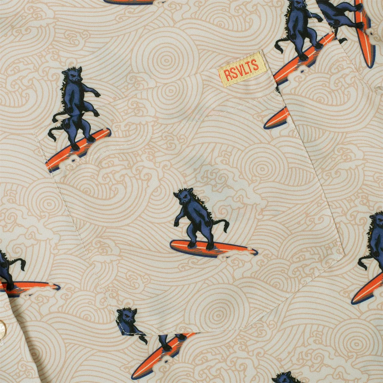 Justin Warner "Surf ‘n’ Turf" – KUNUFLEX Short Sleeve Shirt