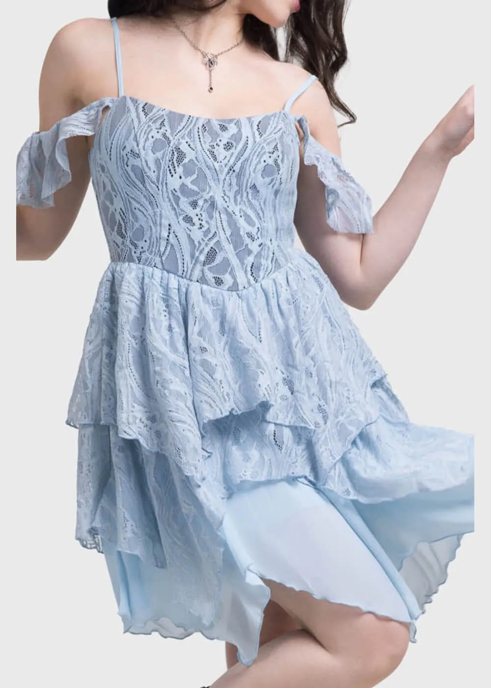 Killstar x Corpse Bride Haunted Union Dress Blue