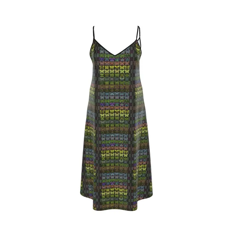 Long Slip Dress (Her/Muliebris)(Butterfly Glade Tree Link Pride Stripes) RJSTHw2022 RJS