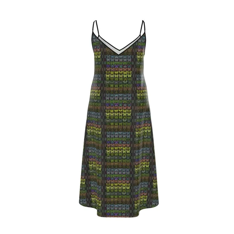 Long Slip Dress (Her/Muliebris)(Butterfly Glade Tree Link Pride Stripes) RJSTHw2022 RJS