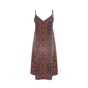 Long Slip Dress (Her/Muliebris)(Grail Hearth Core Copper Fabric) RJSTHs2022 RJS