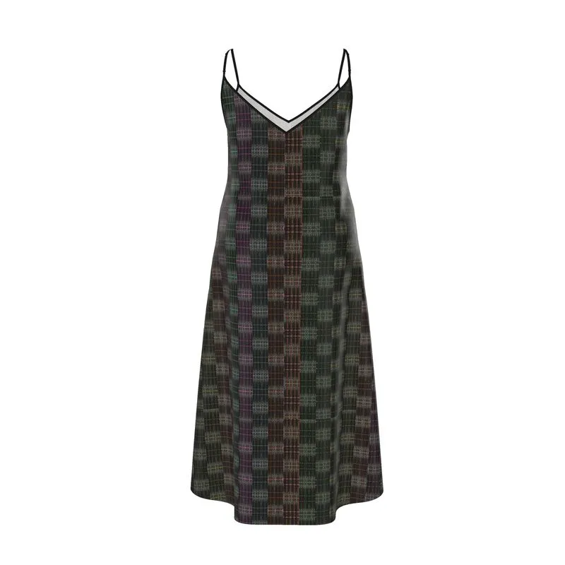 Long Slip Dress (Her/Muliebris)(Tree Link Pride Stripes) RJSTHw2022 RJS