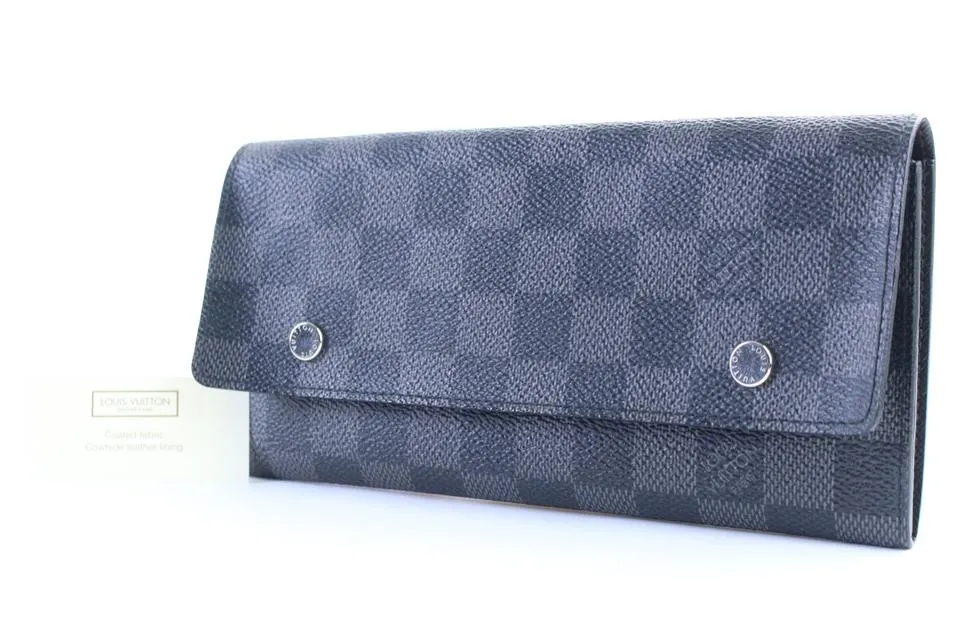 Louis Vuitton Damier Graphite Long Modulable Flap Wallet 19LR0307
