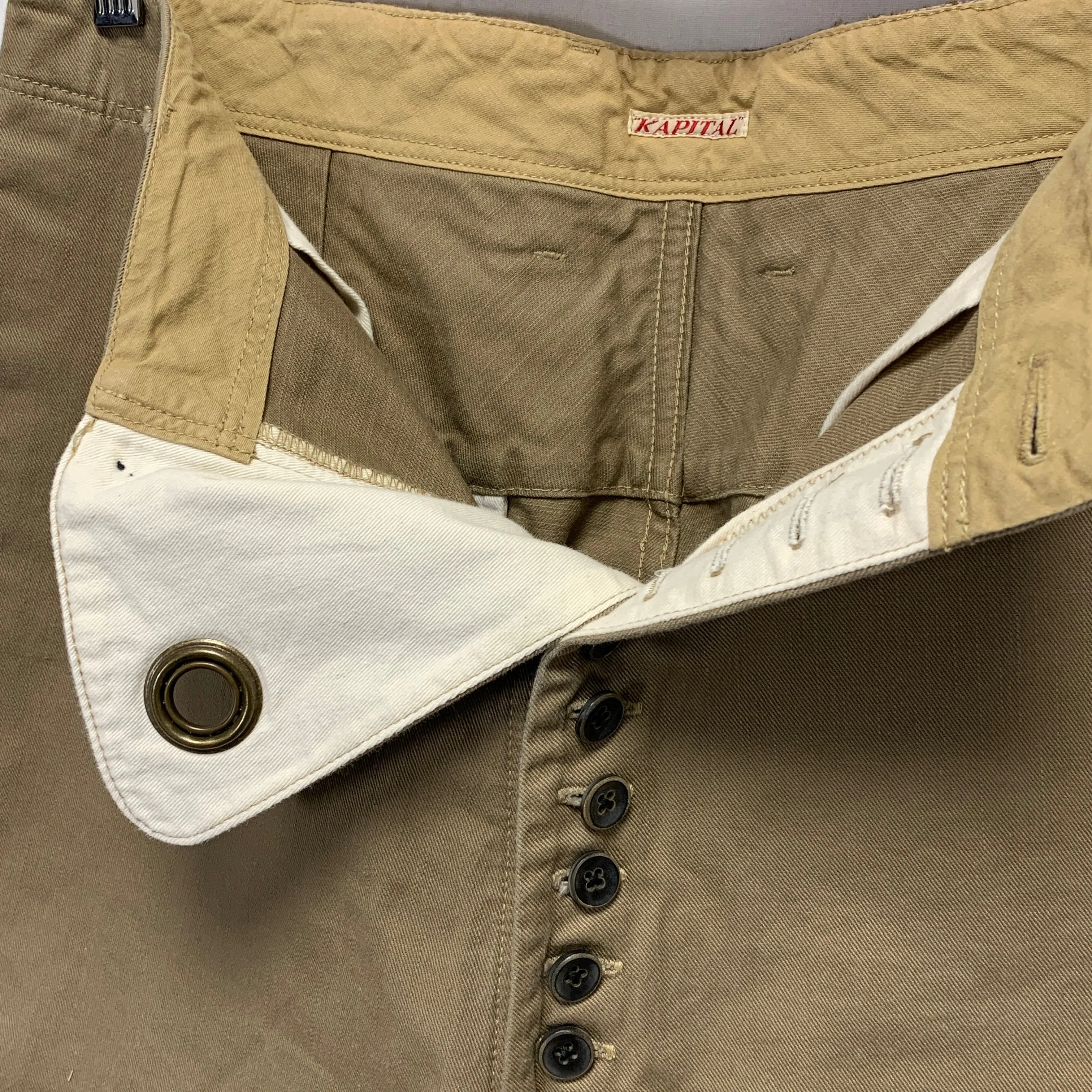 [M] Kapital Cotton Canvas Pierro Pants
