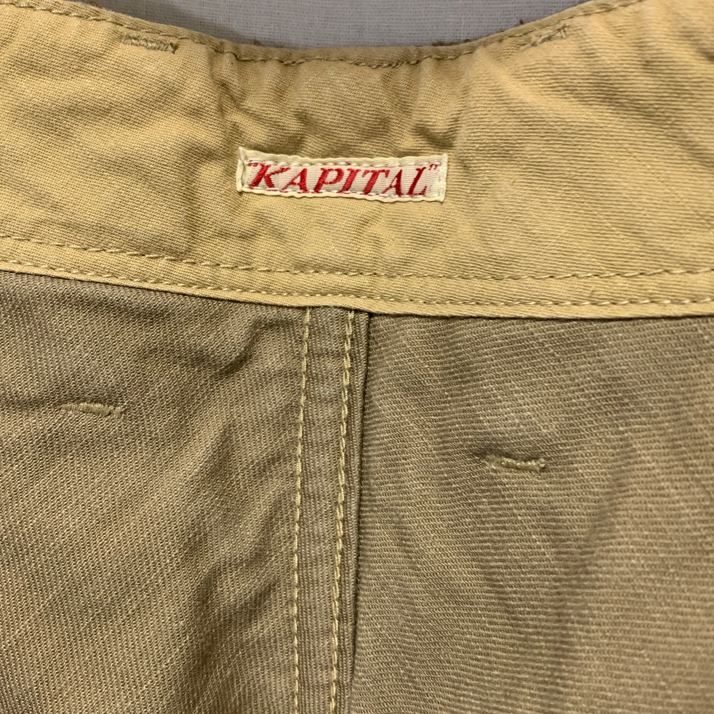 [M] Kapital Cotton Canvas Pierro Pants