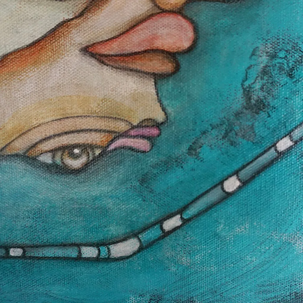 Original Canvas Art 'Hold On'