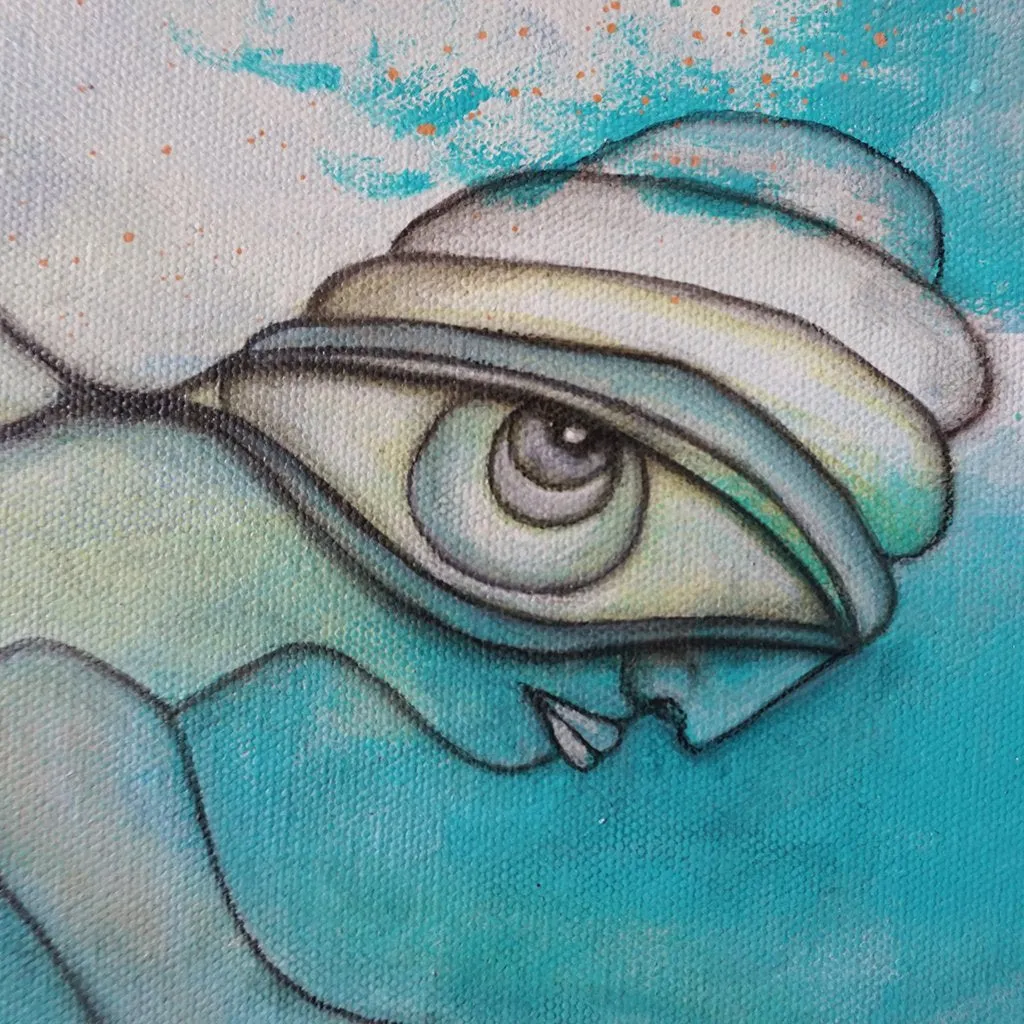 Original Canvas Art 'Hold On'