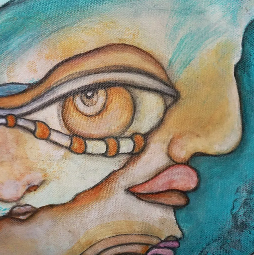 Original Canvas Art 'Hold On'