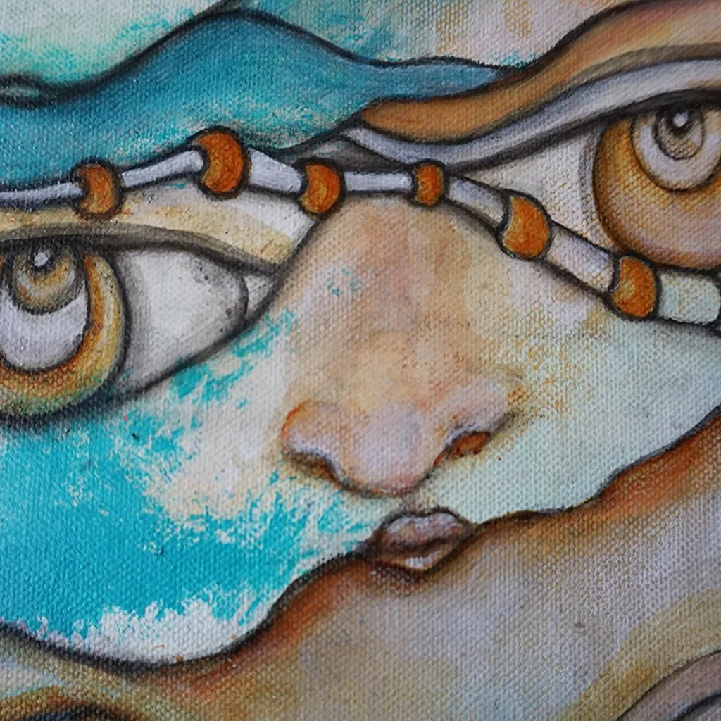 Original Canvas Art 'Hold On'