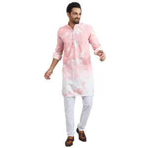 Pink Dream Pattern Kurta