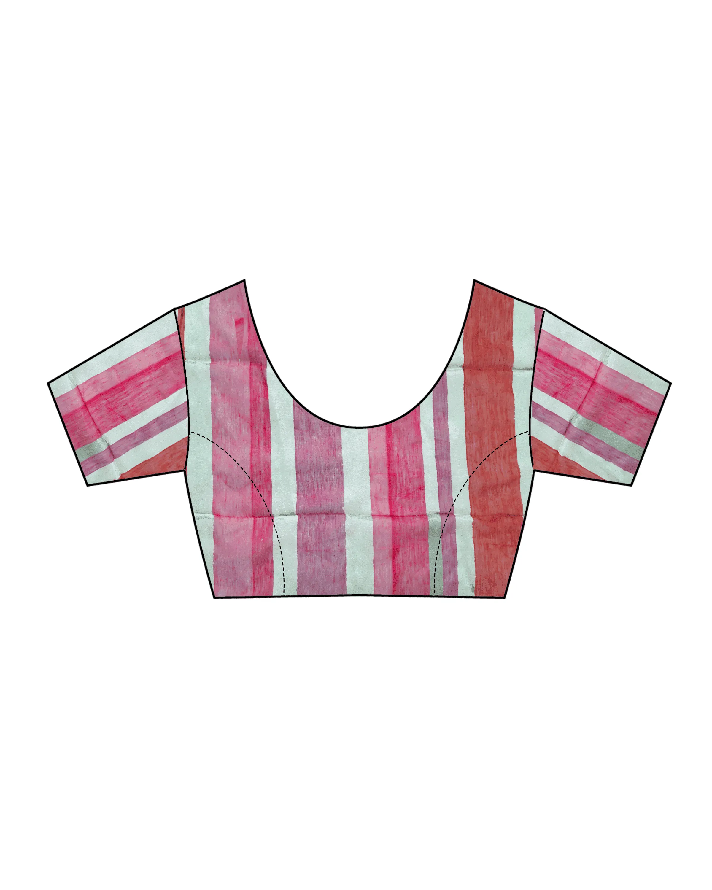 Pretty Pink Handwoven Linen Zari Saree - Bgvl