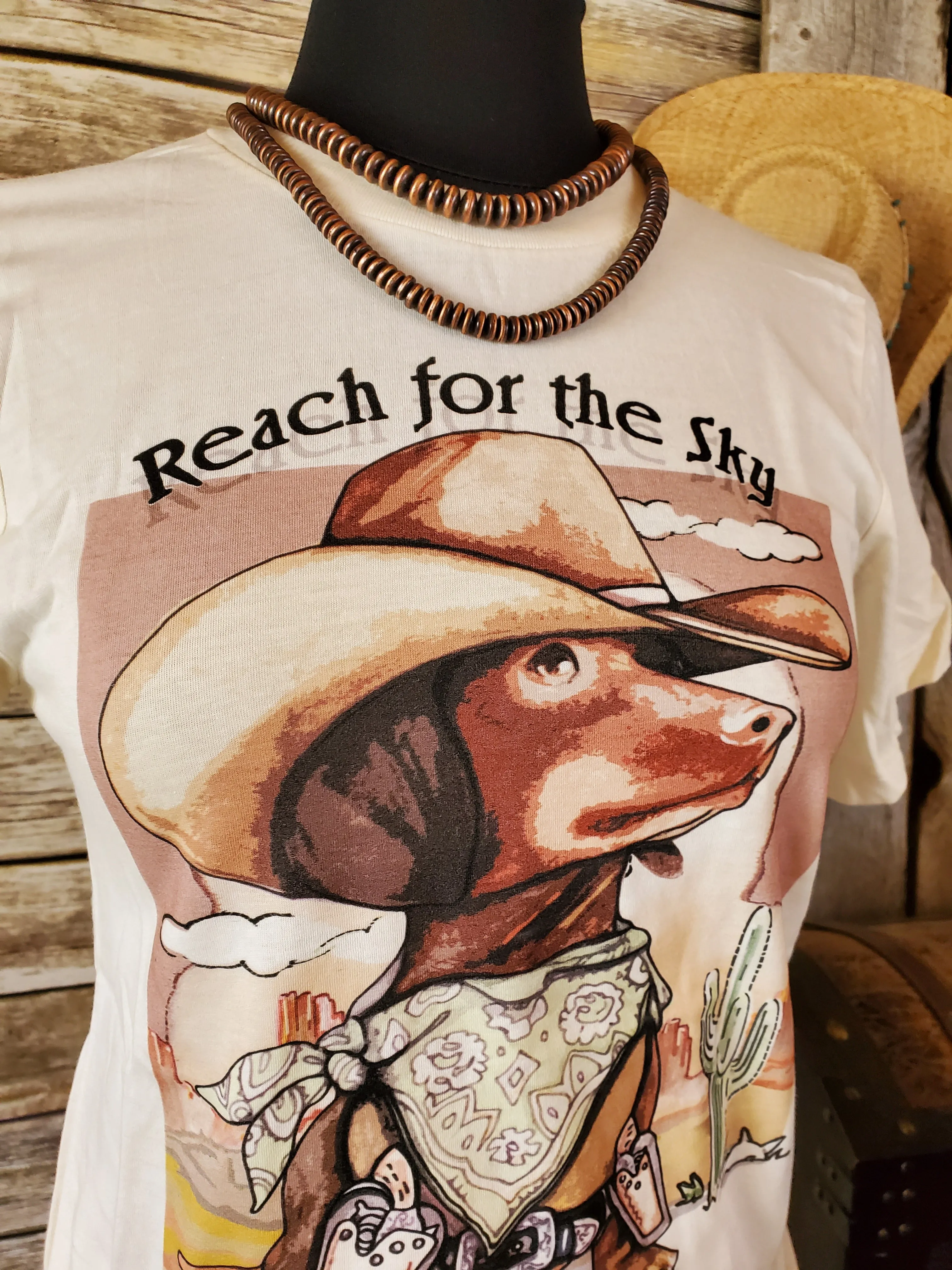 Reach for the Sky Dachshund Tee