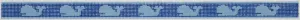 SGS-18 Sunglass Strap – Light Blue Whales on Navy