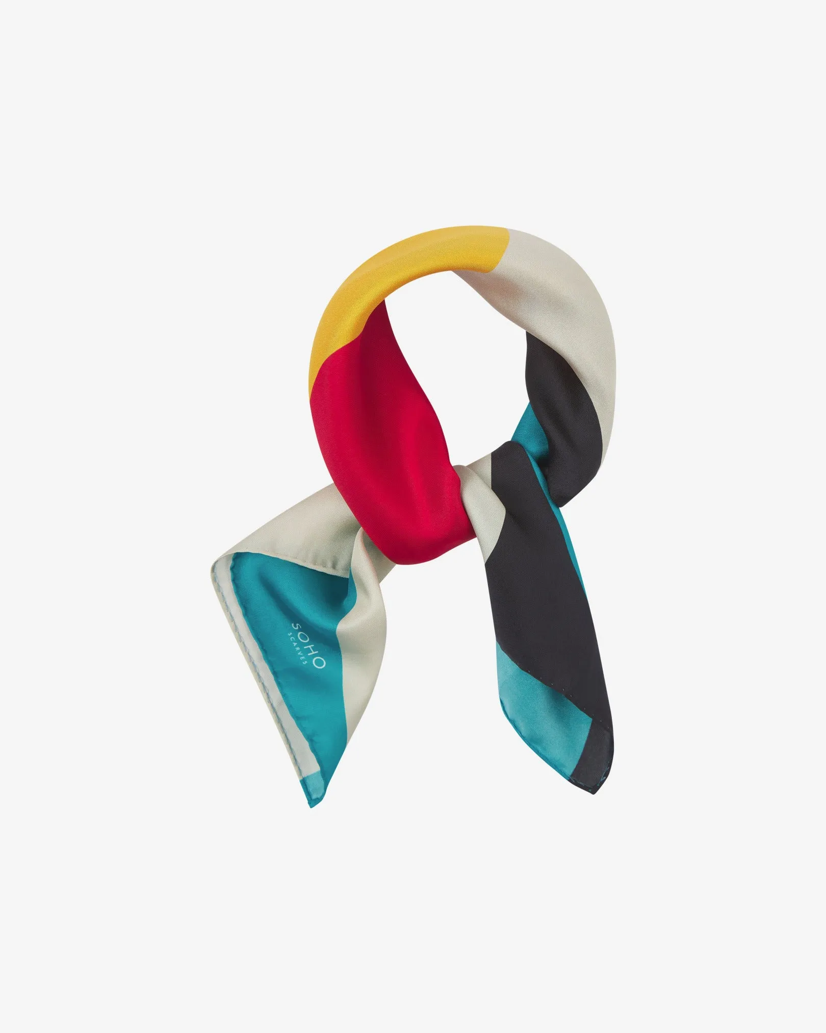 Silk Bauhaus Neckerchief - The Weimar