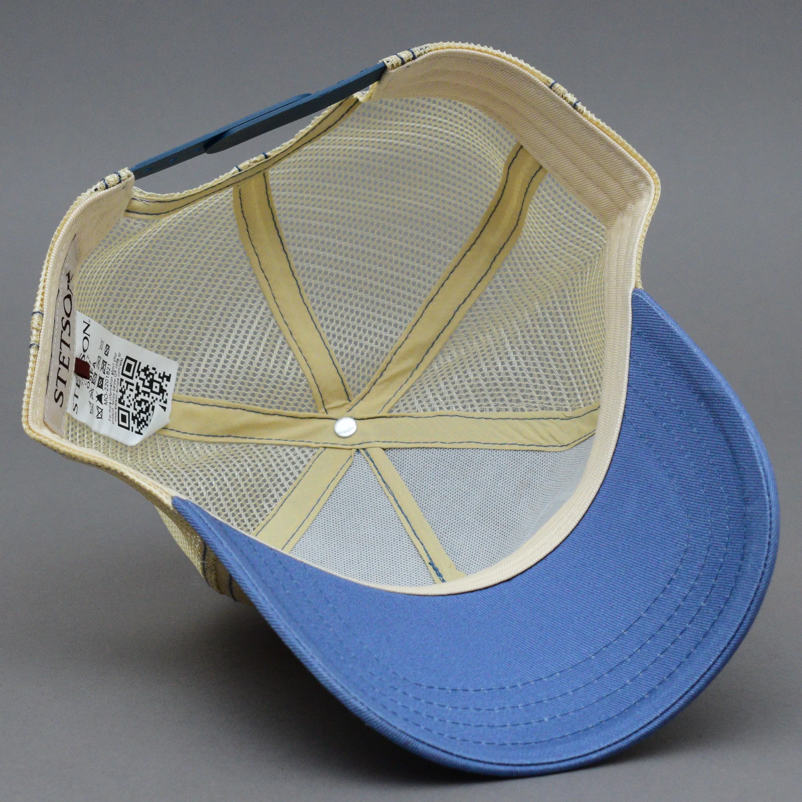 Stetson - Rescue Team - Trucker/Snapback - Beige/Blue