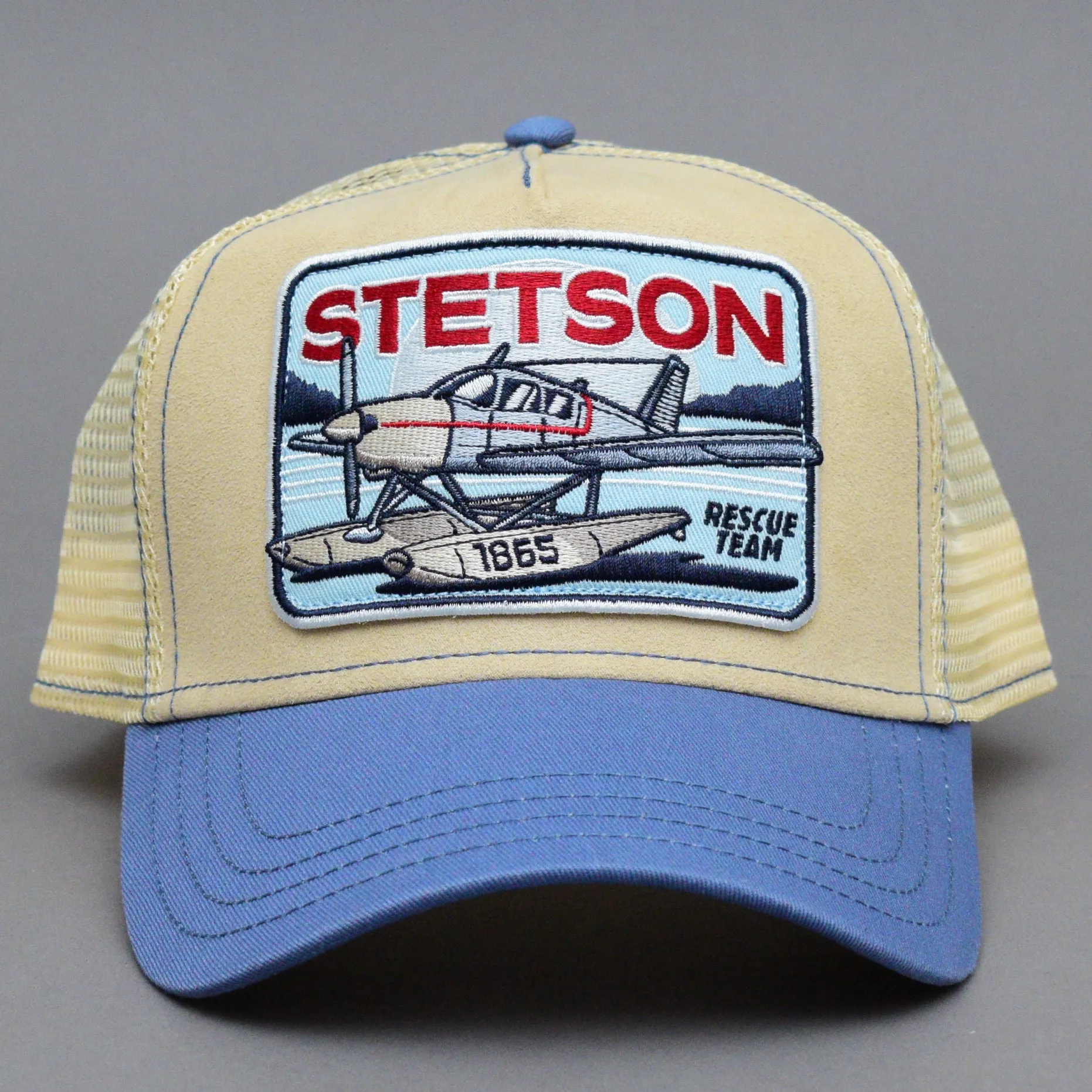 Stetson - Rescue Team - Trucker/Snapback - Beige/Blue