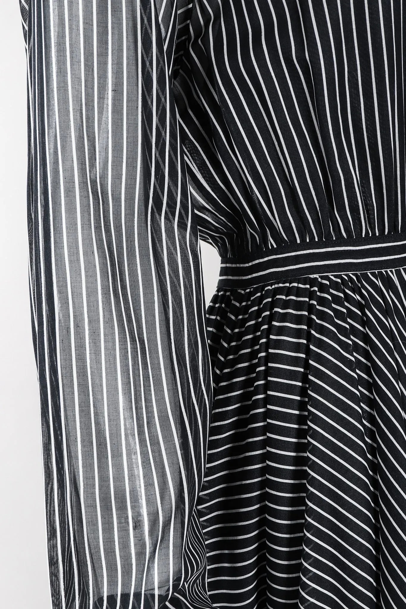 Striped Shirtwaist Dress