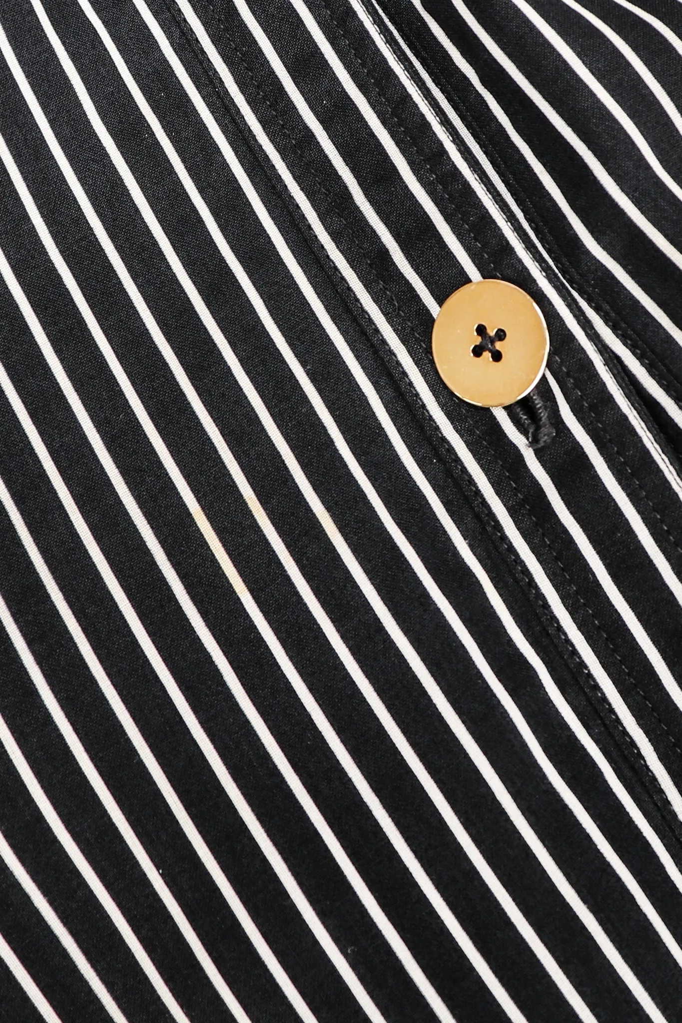 Striped Shirtwaist Dress