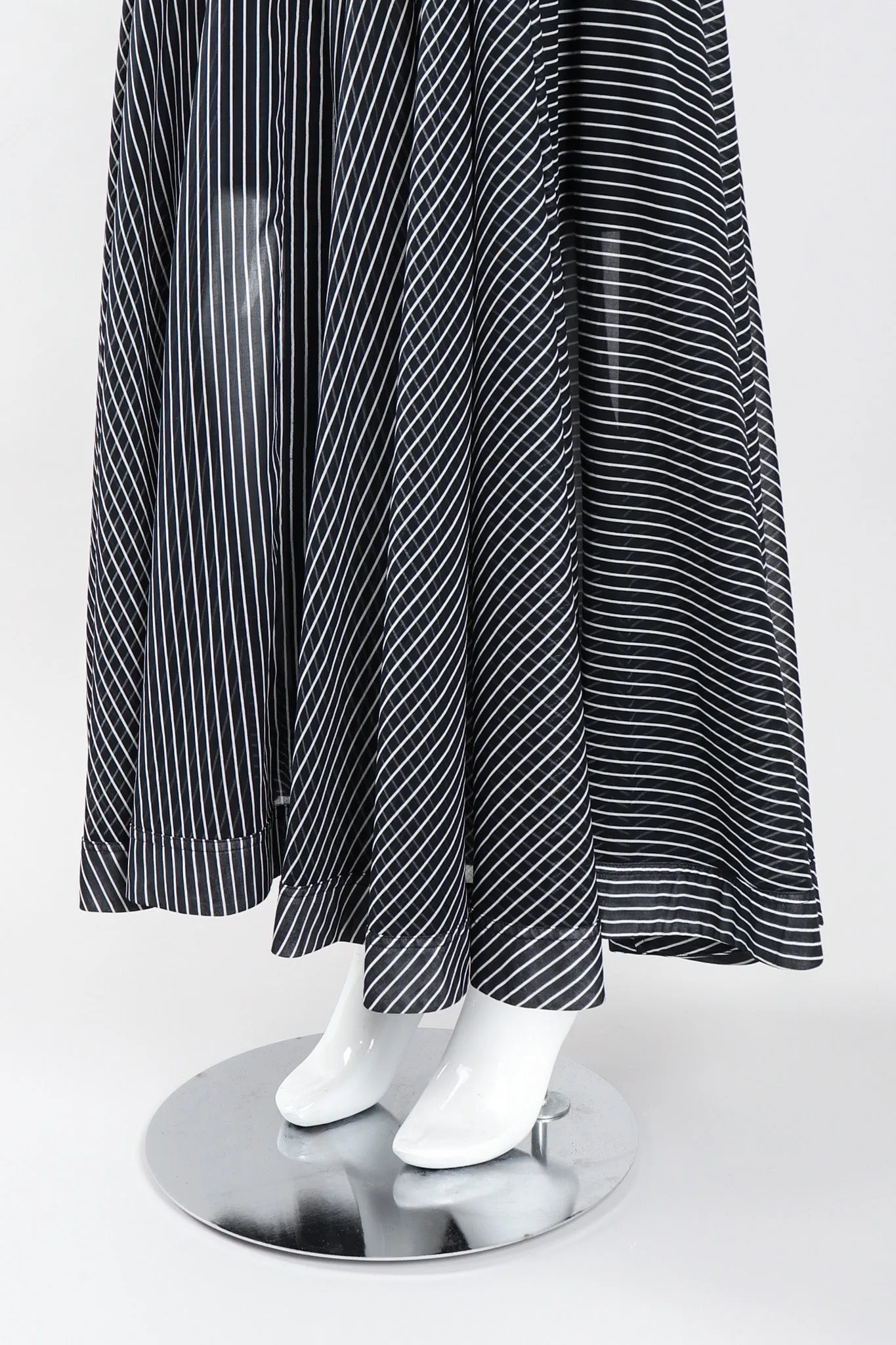 Striped Shirtwaist Dress