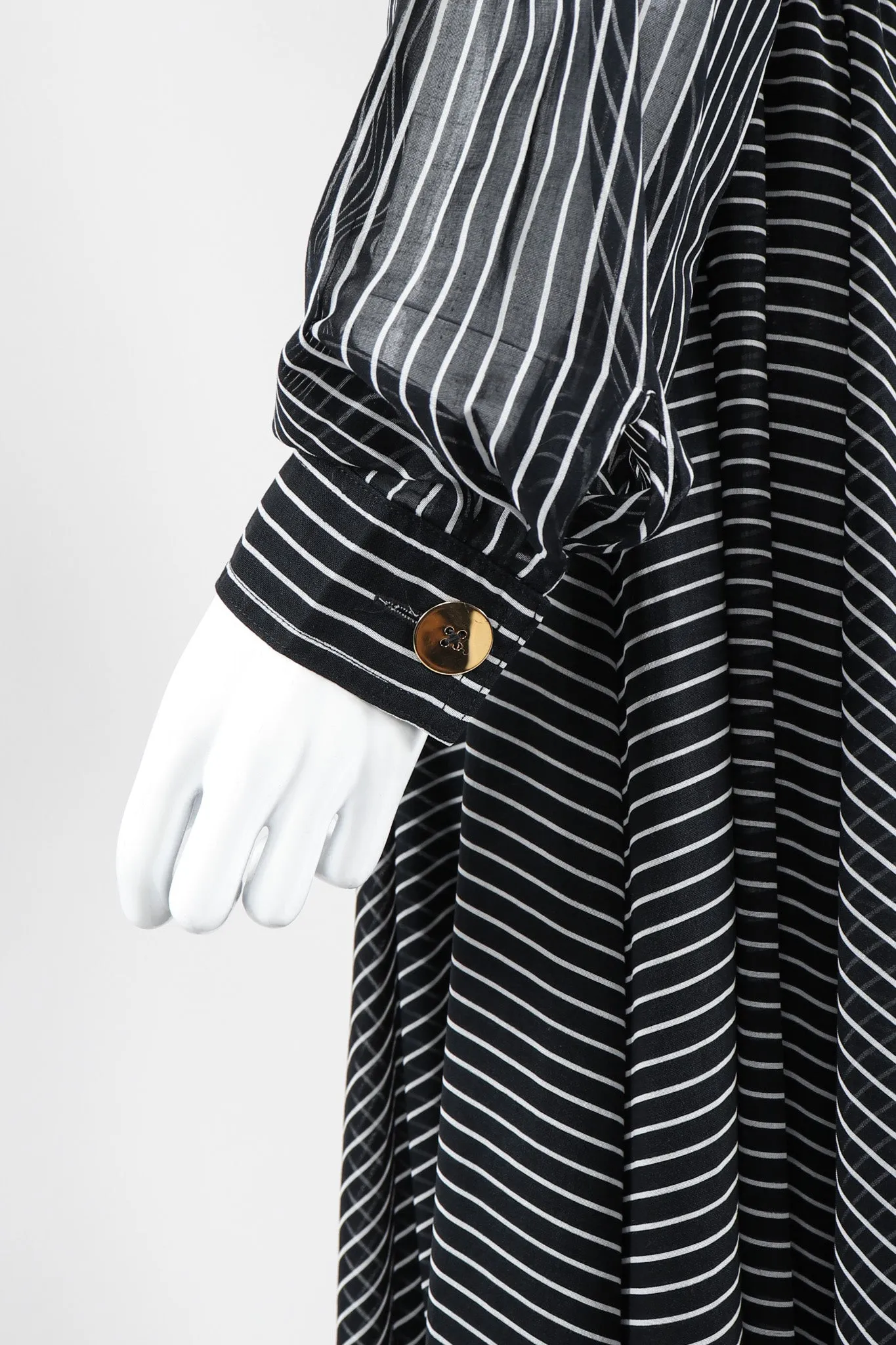 Striped Shirtwaist Dress