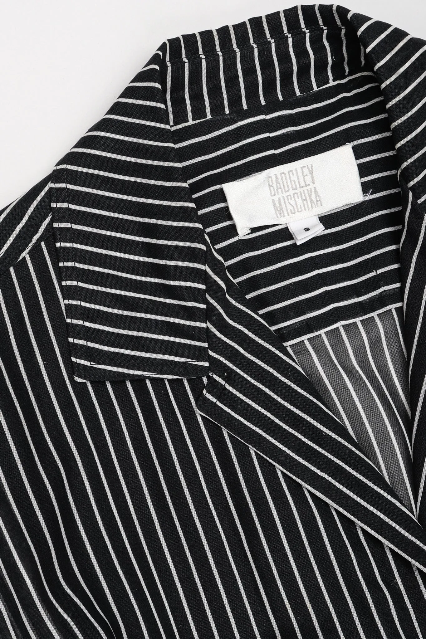 Striped Shirtwaist Dress